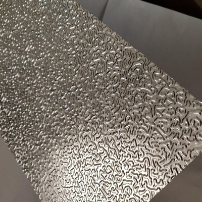 China Rozengoud stucco geïmprimeerd aluminiumplaat met een dikte van 0,2-4,0 mm leverancier