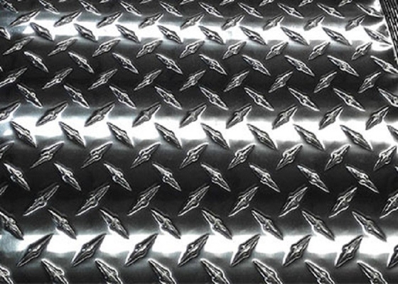 China Diamond Embossed Aluminum Sheet 1050 1060 3003 H14 Gevormd Aluminiumblad leverancier